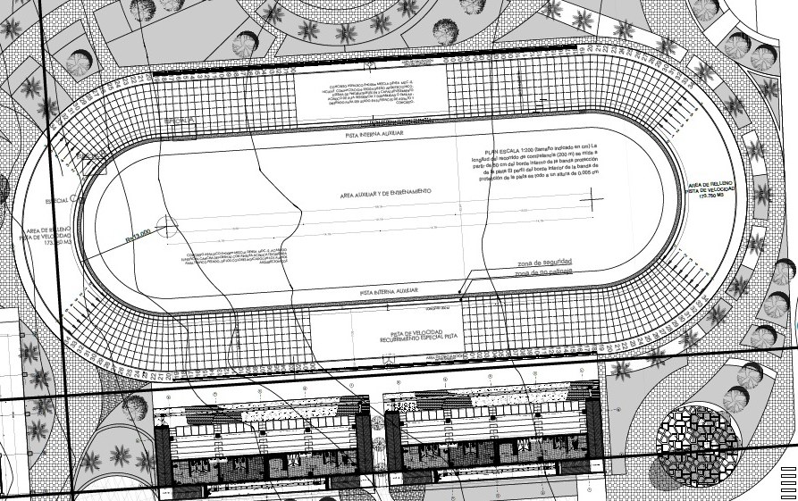Escenario deportivo — Pista de patinaje (Bolívar)
